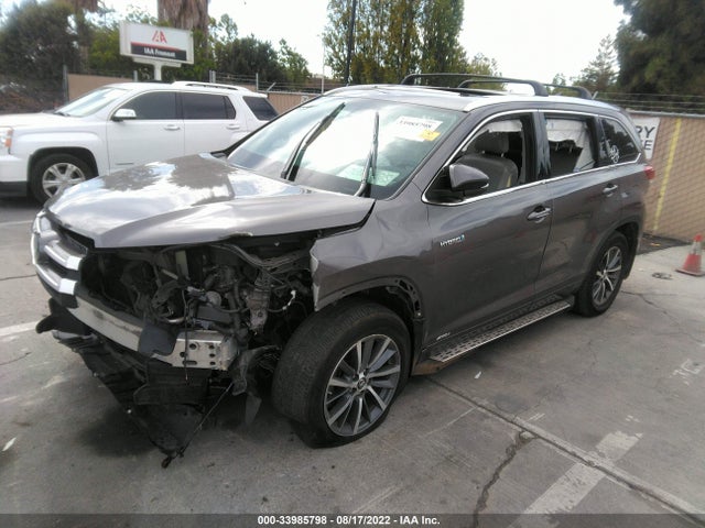 2017 Toyota Highlander, VIN: 5TDJGRFH0HS035101