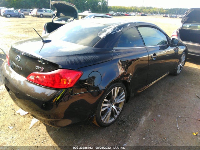 2011 INFINITI G37 CONVERTIBLE BASE VIN: JN1CV6FE4BM952289