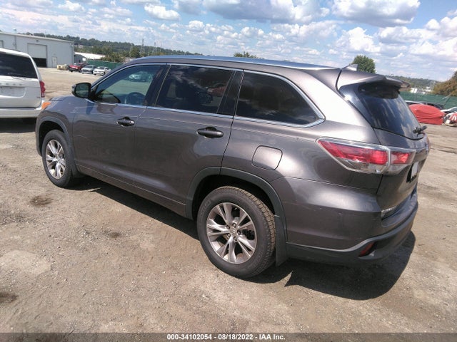 Toyota Highlander Xle 2014 5TDJKRFH6ES009855 Image 4