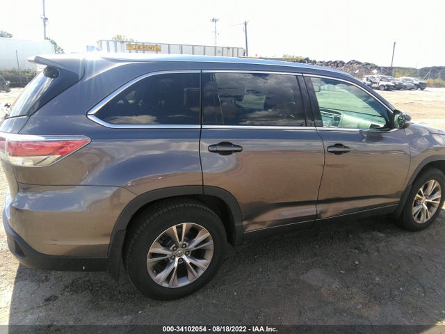 Toyota Highlander Xle 2014 5TDJKRFH6ES009855 Image 7