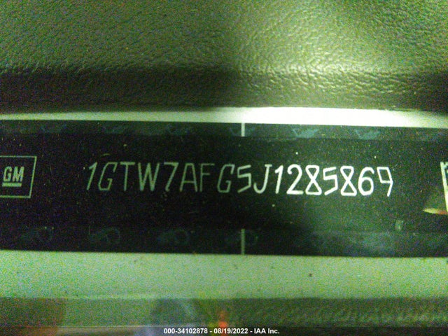 GMC SAVANA CARGO VAN 2018 1GTW7AFG5J1285869 Image 11