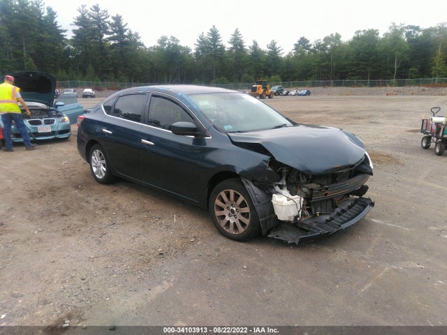 2013 NISSAN SENTRA SV VIN: 3N1AB7AP8DL642111