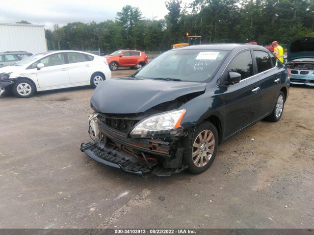 2013 NISSAN SENTRA SV VIN: 3N1AB7AP8DL642111