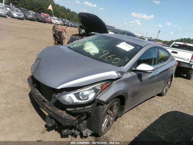 2015 HYUNDAI ELANTRA LIMITED VIN: 5NPDH4AE5FH606076