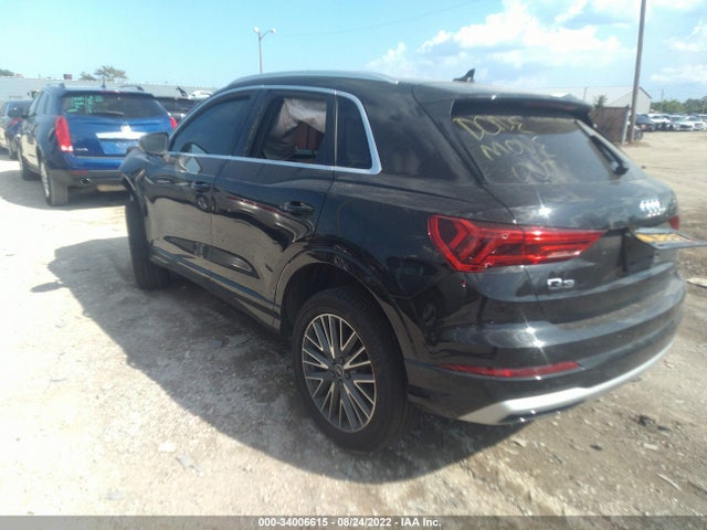 2022 AUDI Q3 PREMIUM VIN: WA1AUCF37N1014713