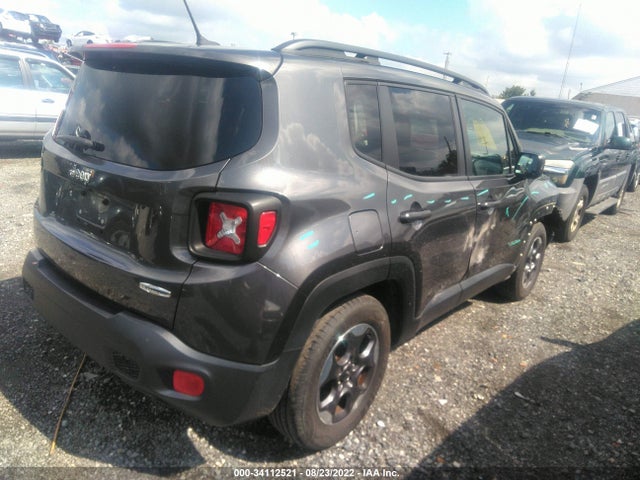2016 JEEP RENEGADE LATITUDE VIN: ZACCJABW7GPC49241