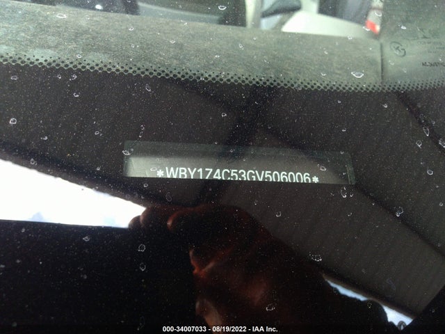 2016 BMW i3, VIN: WBY1Z4C53GV506006