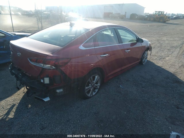 2018 HYUNDAI SONATA SEL VIN: 5NPE34AFXJH627817