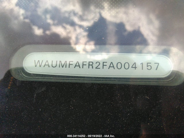 2015 Audi A5, VIN: WAUMFAFR2FA004157