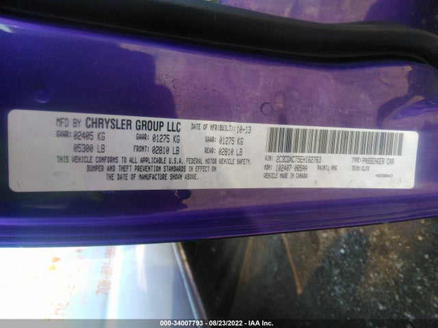 Dodge Charger Road/track 2014 2C3CDXCT5EH162763 Image 9