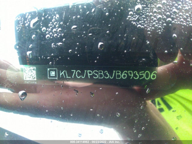 Chevrolet Trax Lt 2018 KL7CJPSB3JB693506 Image 11
