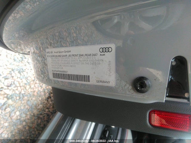 2019 Audi RS 5, VIN: WUAPWAF50KA905621