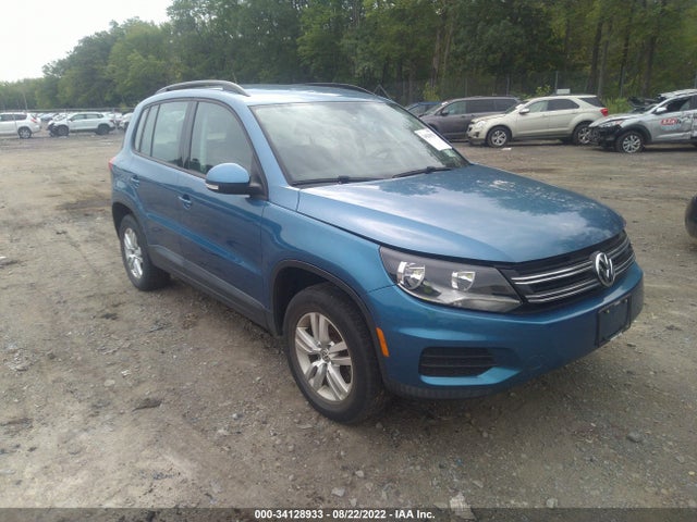 2017 VOLKSWAGEN TIGUAN VIN: WVGAV7AX4HK021407