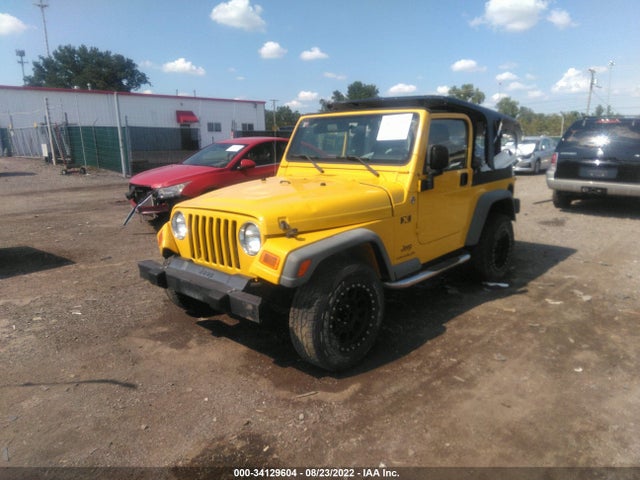 2006 JEEP WRANGLER X VIN: 1J4FA39SX6P784937