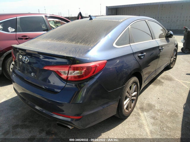 Hyundai Sonata 2.4l 2017 5NPE24AF8HH580543 Image 4