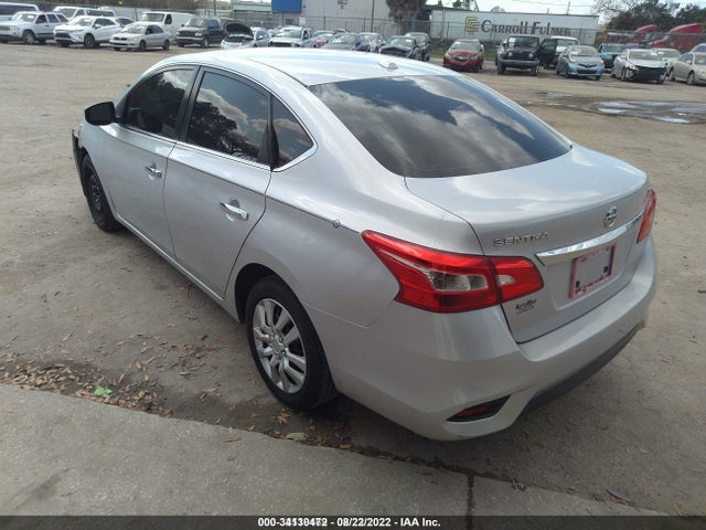 2017 NISSAN SENTRA SV VIN: 3N1AB7AP4HL645299