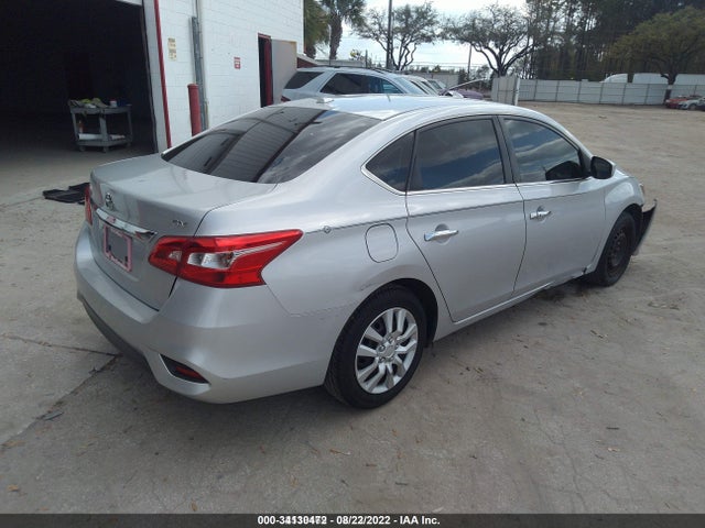 2017 NISSAN SENTRA SV VIN: 3N1AB7AP4HL645299