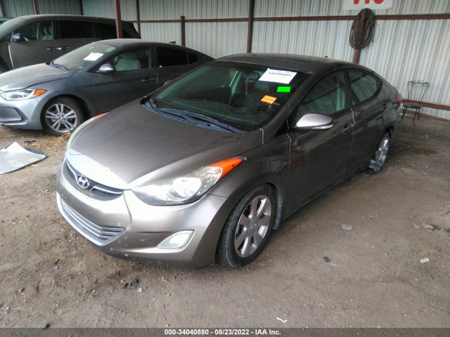 2013 HYUNDAI ELANTRA LIMITED PZEV VIN: 5NPDH4AE9DH253936