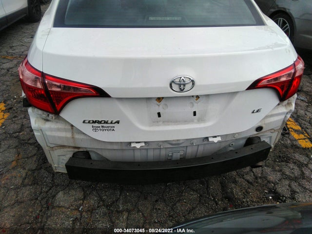 2018 TOYOTA COROLLA L/LE/XLE/SE/XSE VIN: 2T1BURHE3JC124806