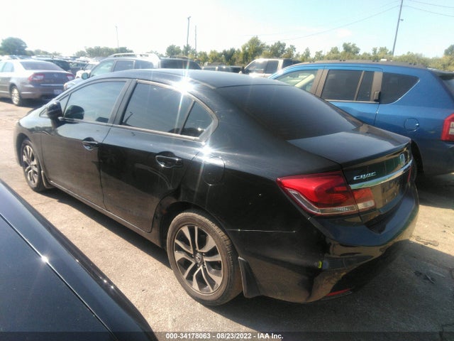 2013 HONDA CIVIC SDN EX VIN: 19XFB2F88DE017655