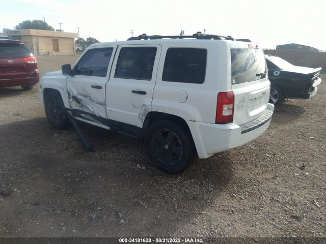 2007 JEEP PATRIOT SPORT VIN: 1J8FT28W87D378701
