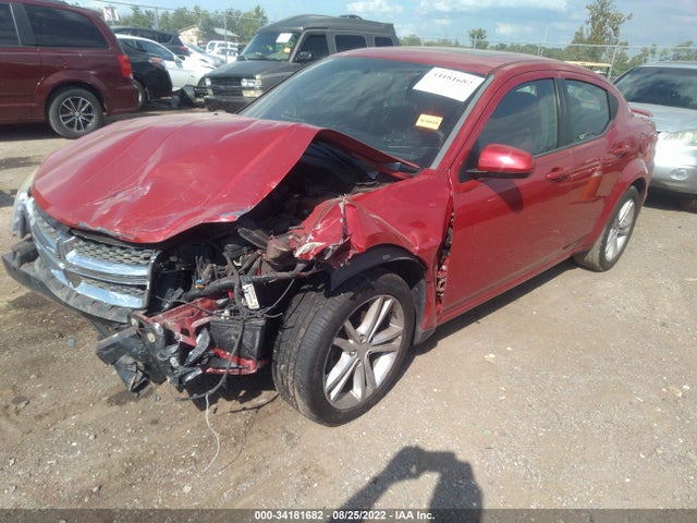 Dodge Avenger Sxt Plus 2012 1C3CDZEG7CN186675 Image 2