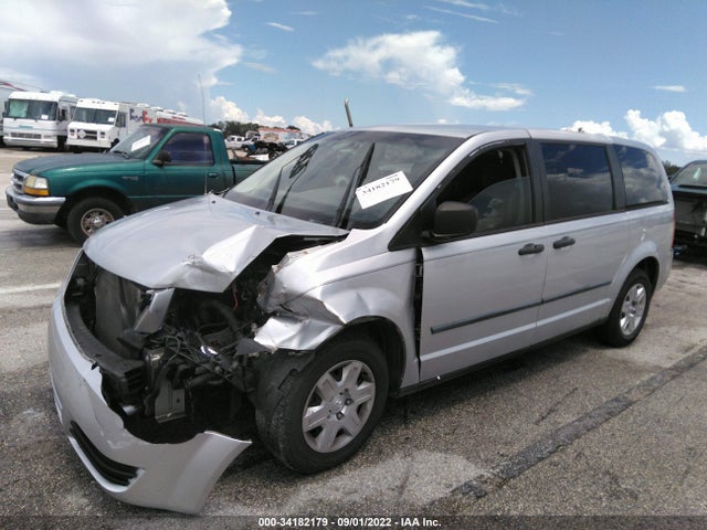 2008 DODGE GRAND CARAVAN SE VIN: 2D8HN44H98R117882