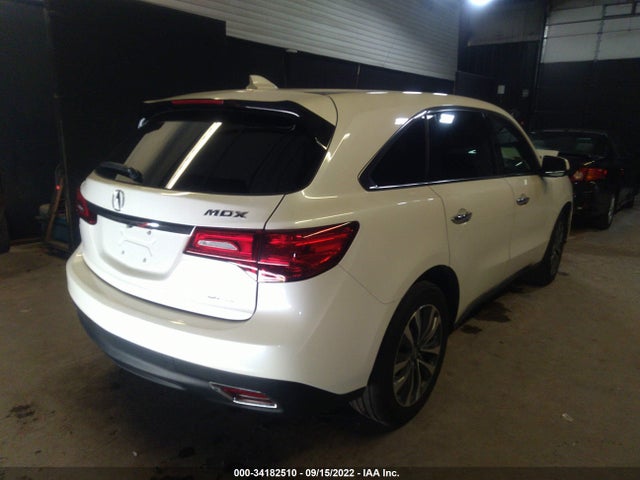 Acura Mdx W/tech/w/tech/acurawatch Plus 2016 5FRYD4H42GB039947 Image 4
