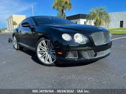 2014 Bentley Continental GT, VIN: SCBFC7ZAXEC096220