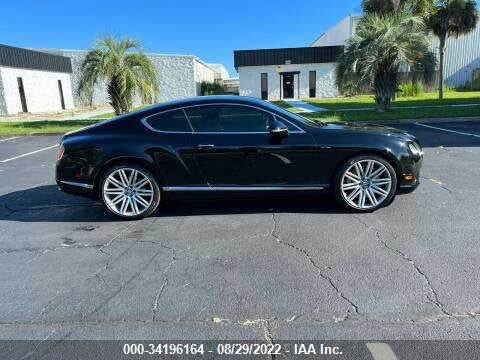 2014 Bentley Continental GT, VIN: SCBFC7ZAXEC096220