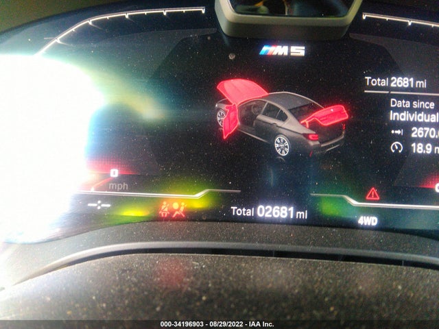 2022 BMW M5, VIN: WBS83CH06NCK20273