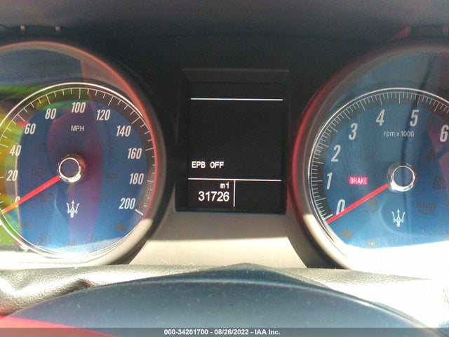 2015 Maserati Granturismo, VIN: ZAM45VLA5F0139484