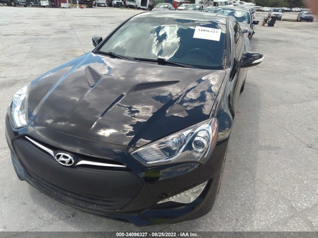 2016 HYUNDAI GENESIS COUPE 3.8L ULTIMATE VIN: KMHHU6KJ6GU135773