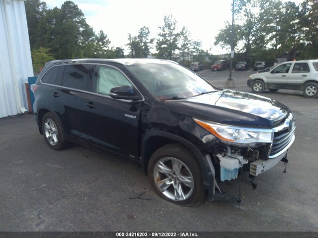 2016 Toyota Highlander, VIN: 5TDDCRFH9GS015775