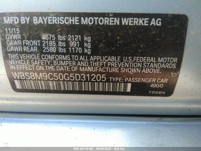 BMW M3 2016 WBS8M9C50G5D31205 Image 21