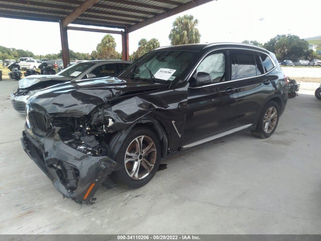 BMW X3 Xdrive30i 2021 аукцион фото