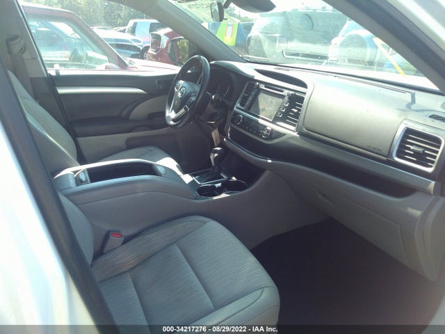 2018 TOYOTA HIGHLANDER LE VIN: 5TDBZRFH0JS849124