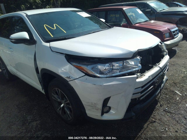 2018 TOYOTA HIGHLANDER LE VIN: 5TDBZRFH0JS849124