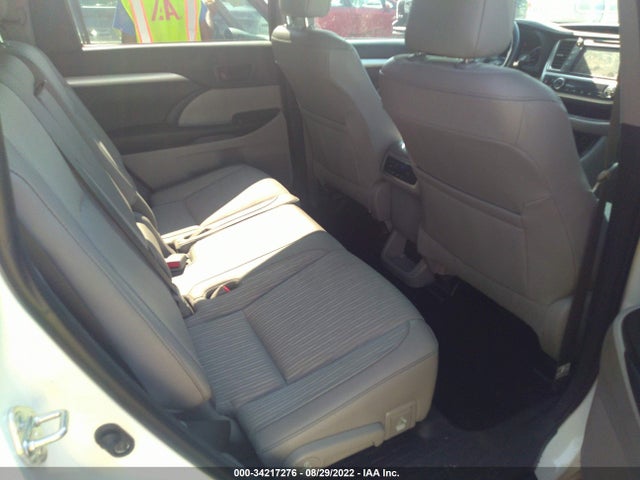 2018 TOYOTA HIGHLANDER LE VIN: 5TDBZRFH0JS849124