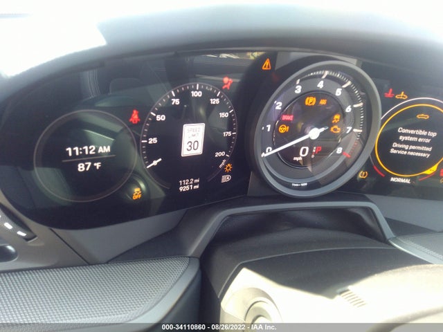 2020 Porsche 911, VIN: WP0CB2A93LS262815
