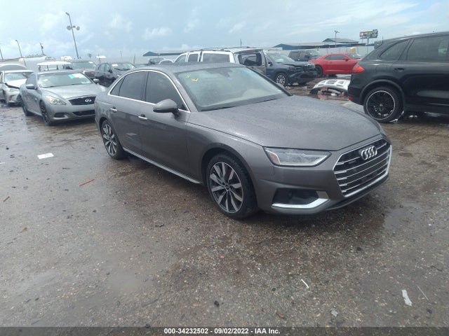 2022 Audi A4, VIN: WAUABAF42NA019727