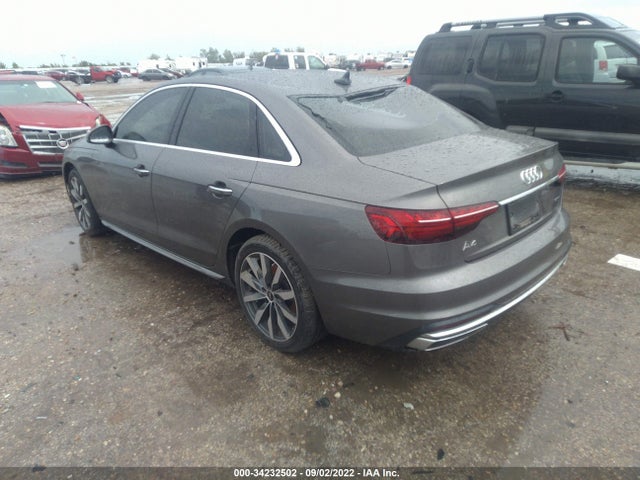 2022 Audi A4, VIN: WAUABAF42NA019727