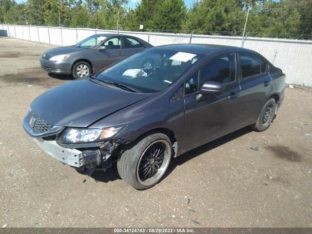 Honda Civic Sedan Lx 2014 19XFB2F50EE006401 Image 2