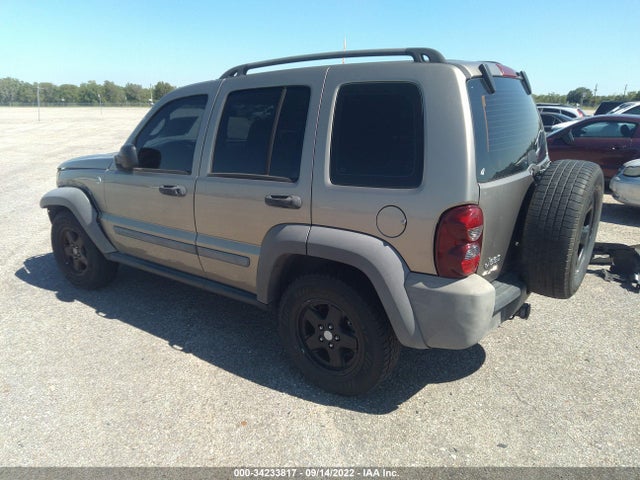 2007 JEEP LIBERTY VIN: 1J8GL48K47W628307