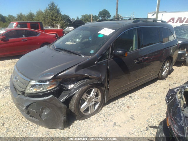 2011 HONDA ODYSSEY TOURING VIN: 5FNRL5H9XBB092446