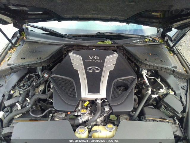 34125631 :رقم المزاد ، JN1EV7AR6JM440458 vin ، 2018 Infiniti Q50 3.0t Luxe مزاد بيع