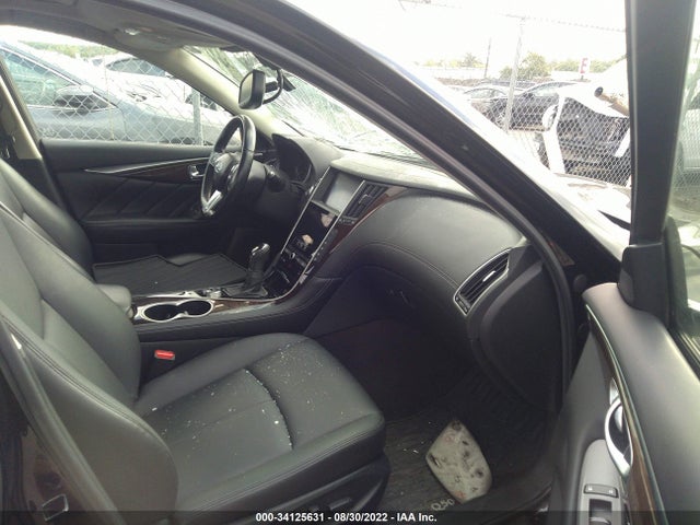 34125631 :رقم المزاد ، JN1EV7AR6JM440458 vin ، 2018 Infiniti Q50 3.0t Luxe مزاد بيع