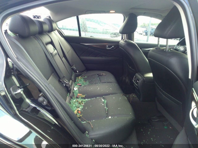 34125631 :رقم المزاد ، JN1EV7AR6JM440458 vin ، 2018 Infiniti Q50 3.0t Luxe مزاد بيع