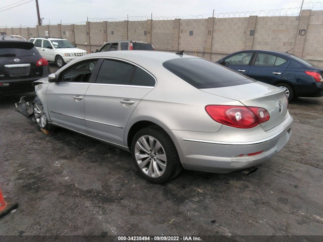 2012 VOLKSWAGEN CC SPORT PZEV VIN: WVWMP7AN3CE506705
