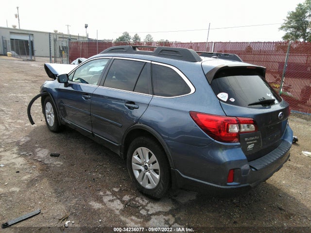 2015 SUBARU OUTBACK 2.5I PREMIUM VIN: 4S4BSBFC4F3267693